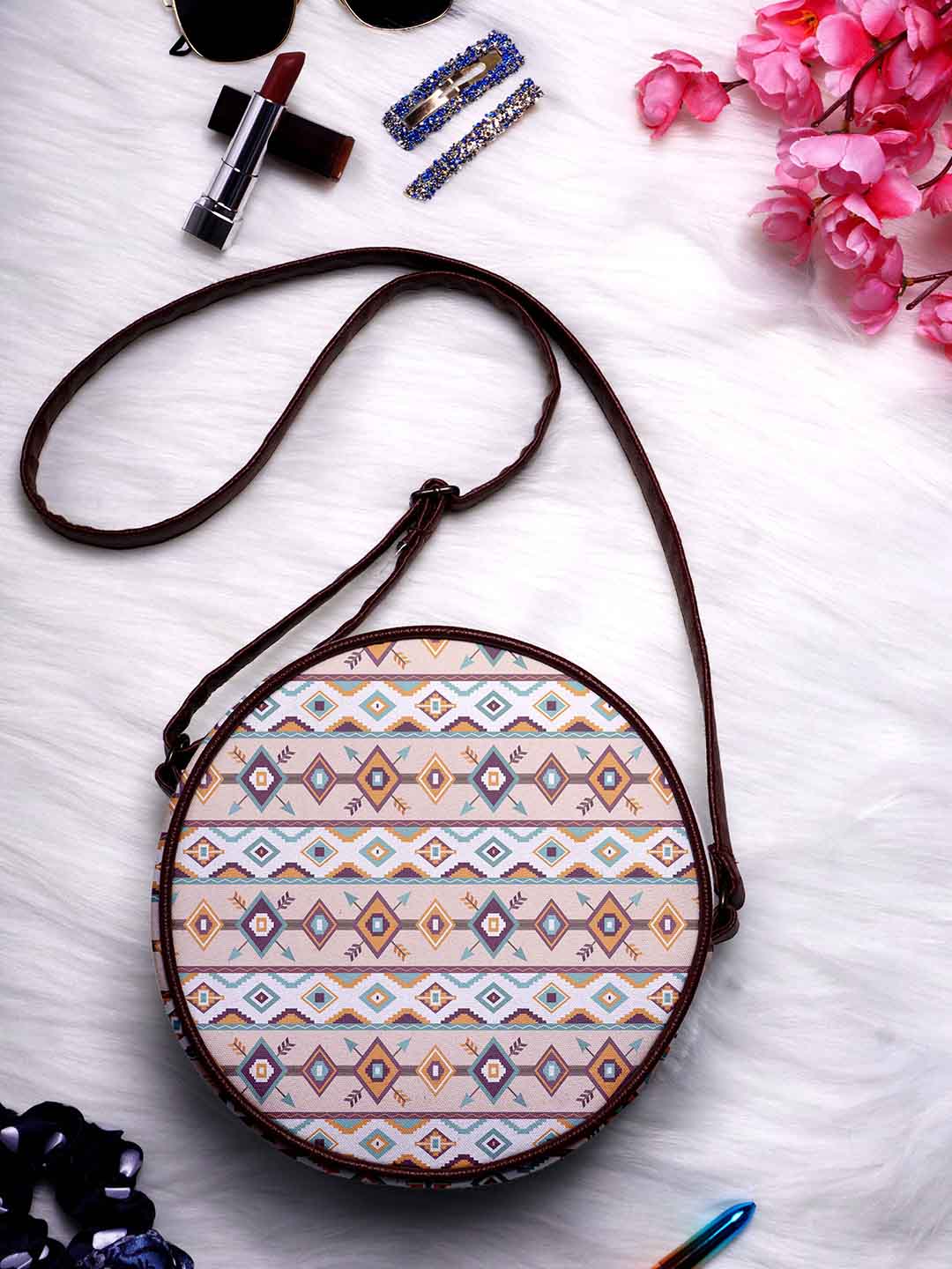 Circle Chic: The Ultimate Round Sling Bag for Fashion-Forward Individuals