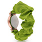 White Moon Style Scrunchies Watch (Olive Green)